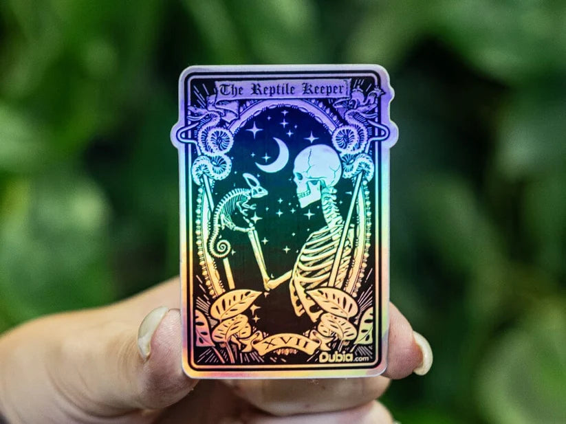 The Reptile Keeper Sticker - Die-Cut - #33359