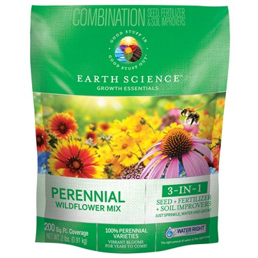 Seeds Perennial Wildflower Mix - Earth Science - 2 lbs - #33388