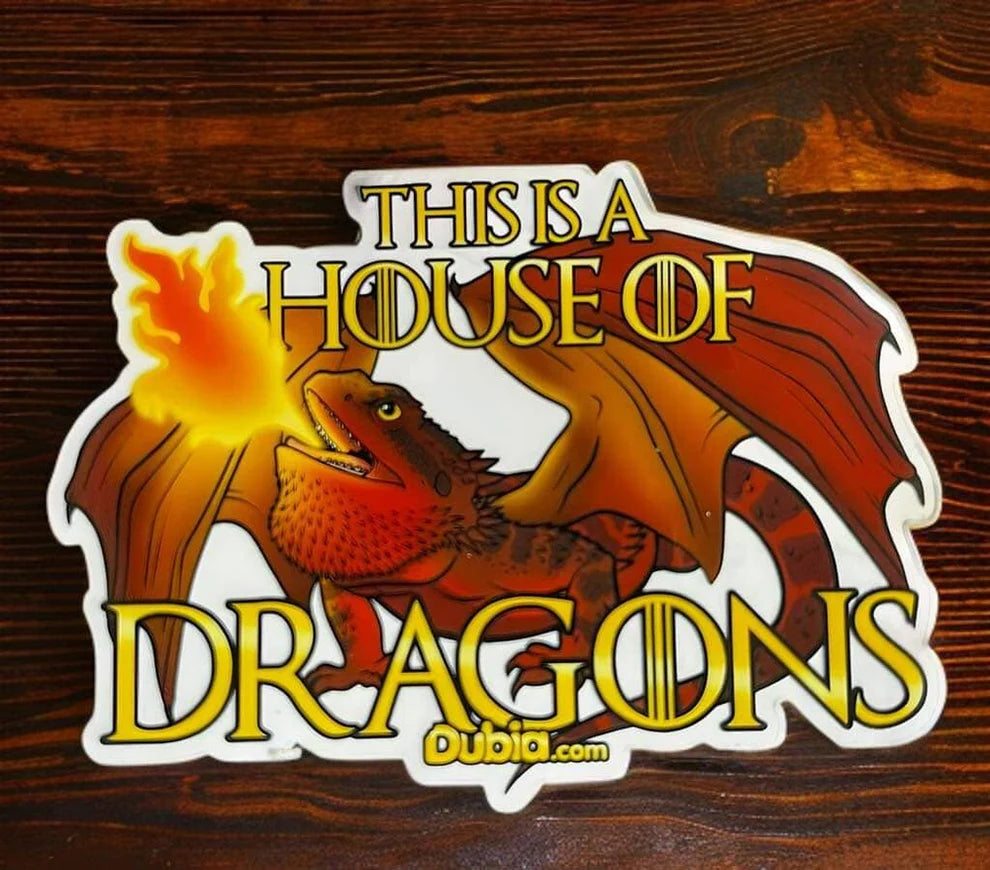 Sticker House of Dragons - Die-Cut - #31598