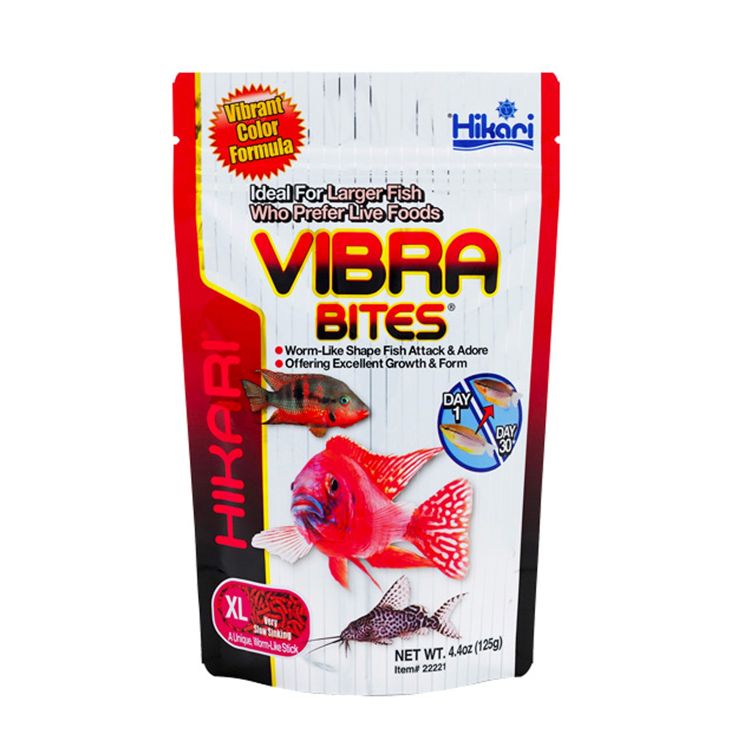 Fish Food Vibra Bites - 4.4 oz - XL - #29285