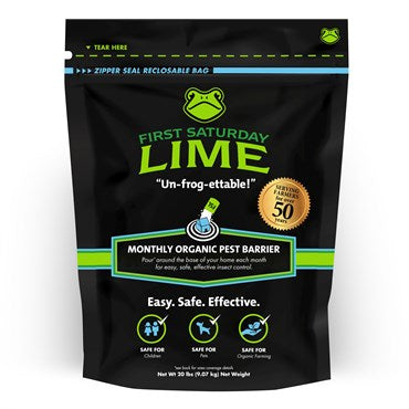 First Saturday Lime - 20 Lb - Organic Pest Control - #30876