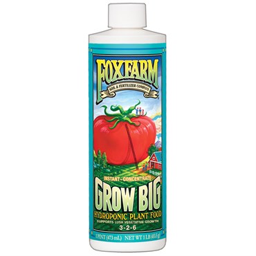 Foxfarm Grow Big Hydroponic - 3-2-6 - 1 Pint - #32306