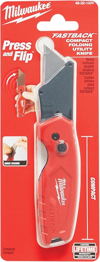 Knife Utility Fastback Milwauke - Folding - #29463