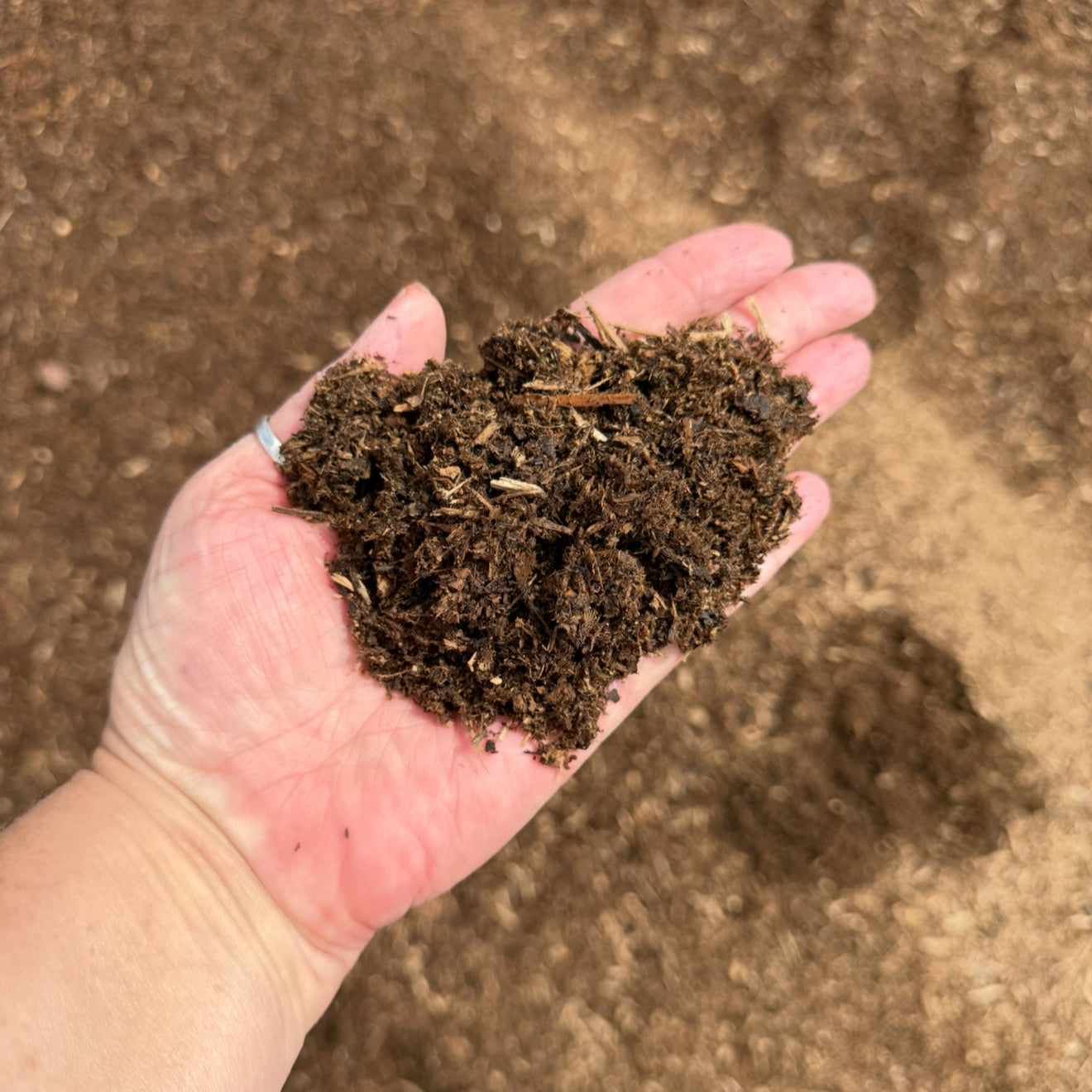 1/4" Fine Mulch - By the Cubic Yard - 6 / 30 - #25125