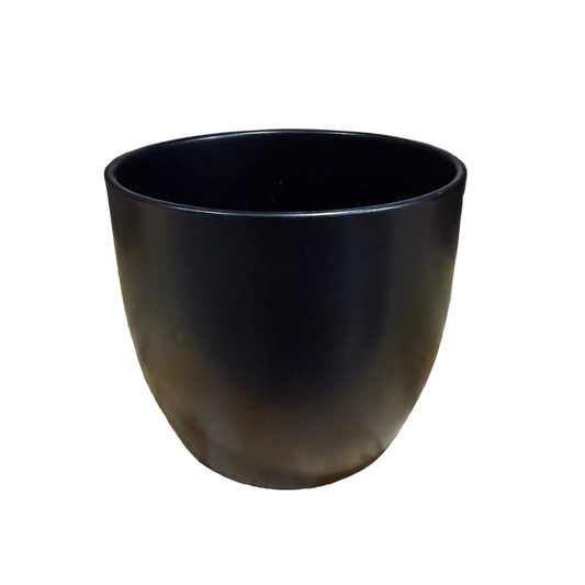 Basel Fashion Pot - Black - 5.1" - #29339