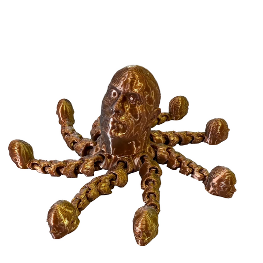3D Duane the Rock Johnson Octopus - Mini - #32565