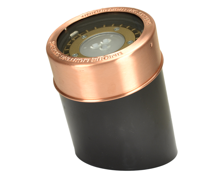 Copper Gallant Well Light - 25' Wire Lead - 7 Watt - 3000K - #26690
