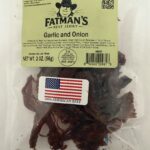 Jerky Garlic and Onion - Fatman's - 2 oz - #28476
