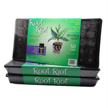 Starter Tray for Seeds & Cuttings - HDI Root Riot - 50 cubes / 1.65 quarts - #32433