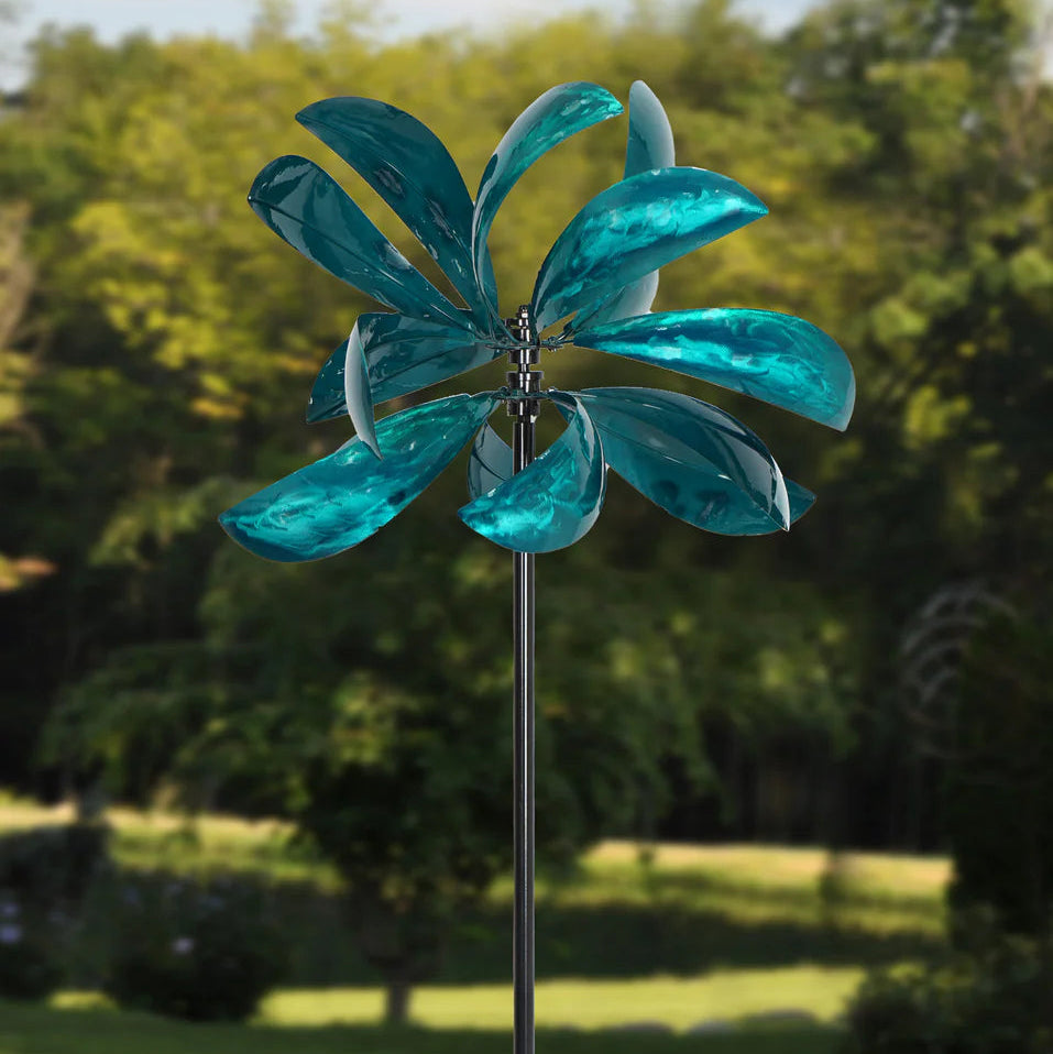 Turquoise Luminous Montana - Wind spinner - Marshall - #32775