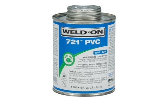 Glue 721 PVC Blue - 1 Pint - #1571