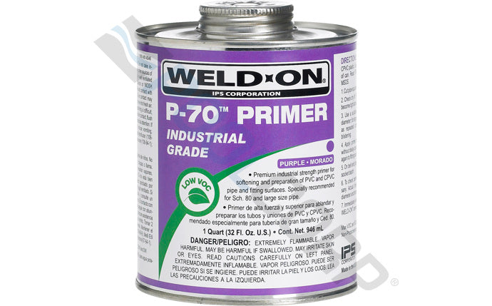 Primer P-70 PVC Purple - 1/2 Pint - #1575