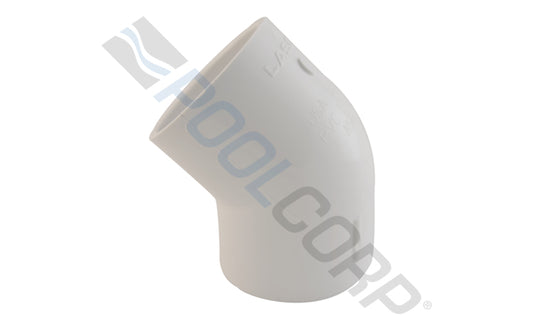 Elbow PVC - ELL 45 - SS - Slip - SCH40 - 2-1/2" - 417-025 - #2073
