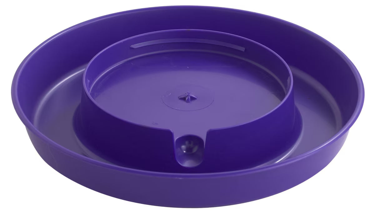Waterer Base Poultry Screw On - 1 Gallon