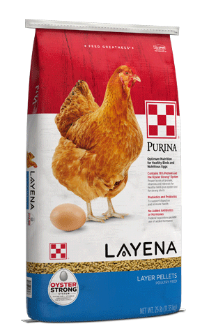 Layena SunFresh Recipe Pellets - Chicken Feed - 50 Lbs - #8637