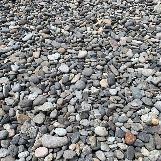 4"-12" River Rock - By the Cubic Yard - #31665