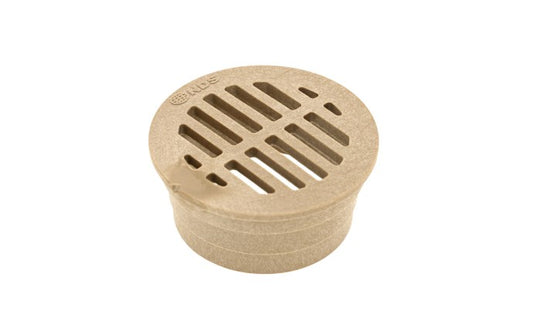 3" Drain Grate Sand / Tan Round - 3" - #1815