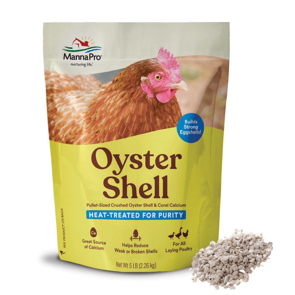Oyster Shell Manna Pro - 5 Lbs - #13464