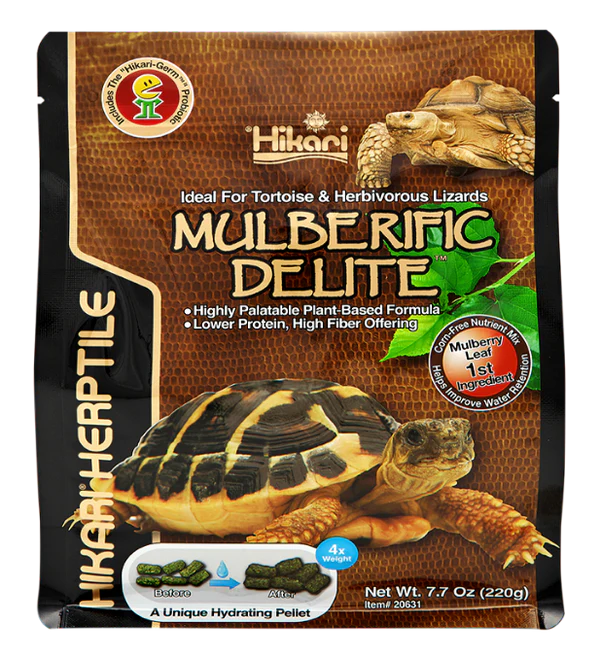 Tortoise Food Mulberific Delite - 7.7 oz - #29262