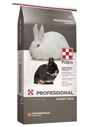 Rabbit Feed Complete Nutrition - Professional - 50 Lbs - #25607