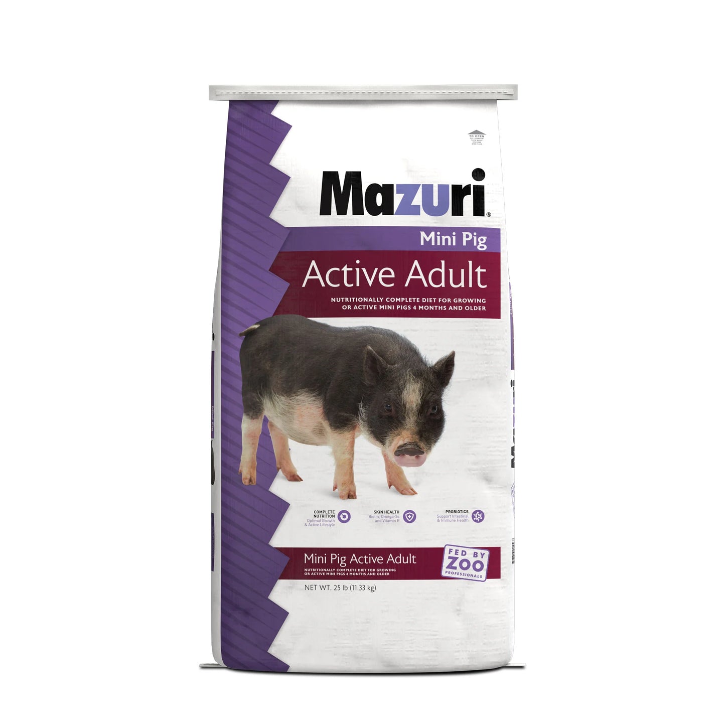 Mini Pig Active Adult - 25 Lbs - #9550