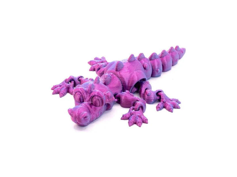 3D Toy Alligator Multi-Color - Mini - #32183