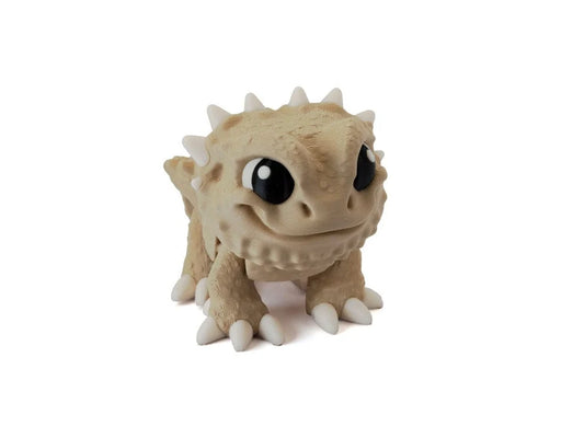 3D Toy Tan Chibi Bearded Dragon - Large - #33287