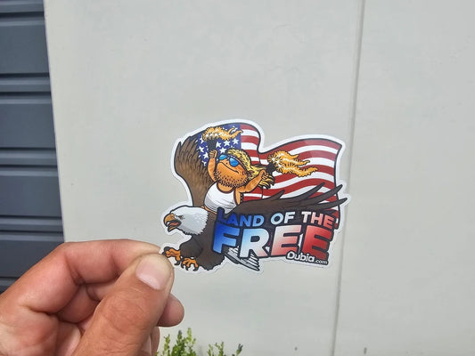Land of the Free Sticker - 31418