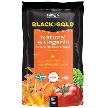 Natural & Organic Potting Mix - 16 Quart - #16373