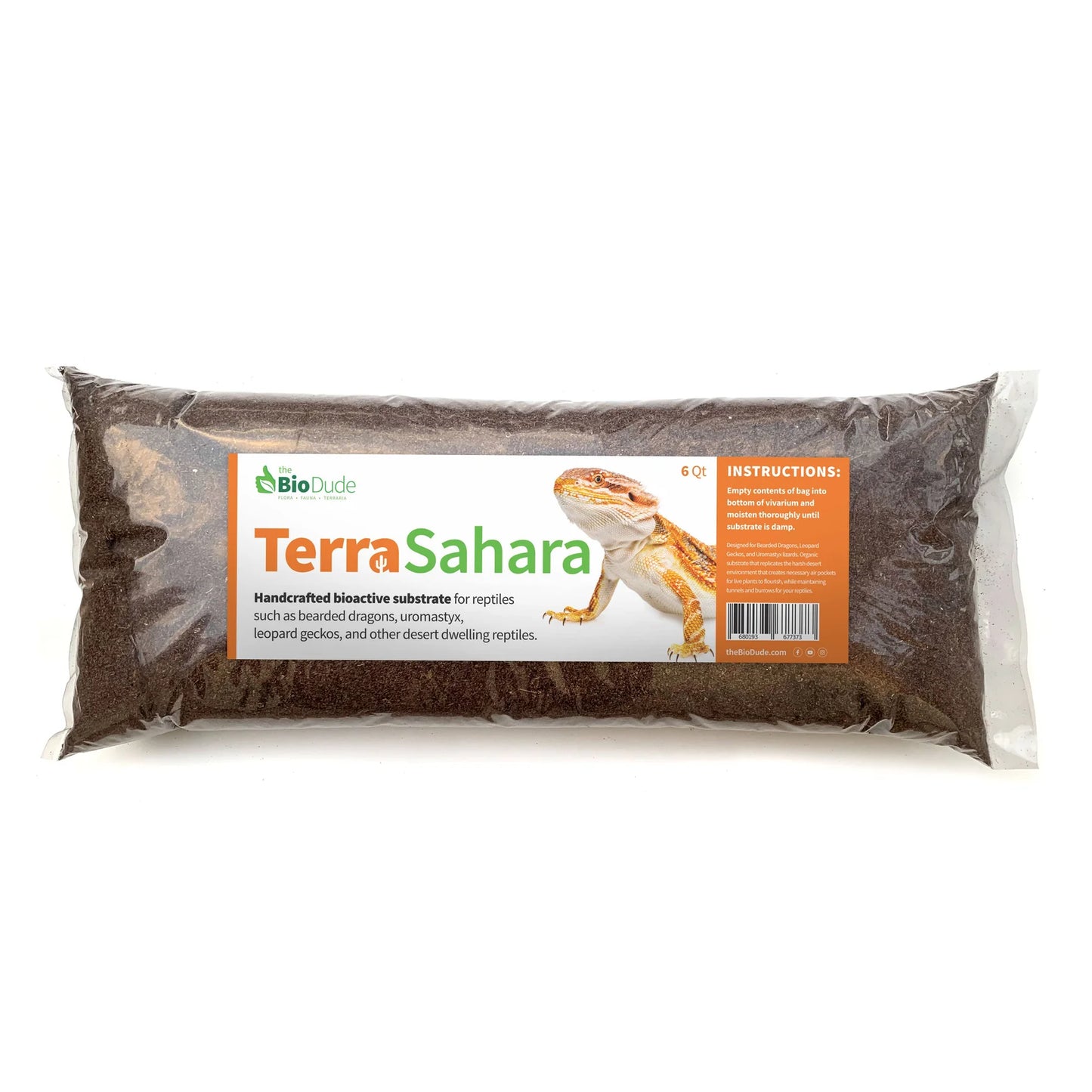 The Biodude's Terra Sahara Bioactive Substrate - 6 Qt - #29855
