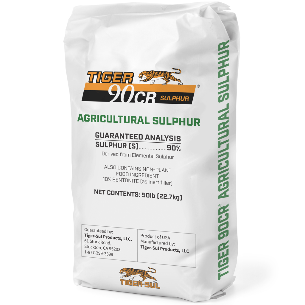 Soil Sulfur Pastille - 50 Lbs - Tiger 90 - #7982