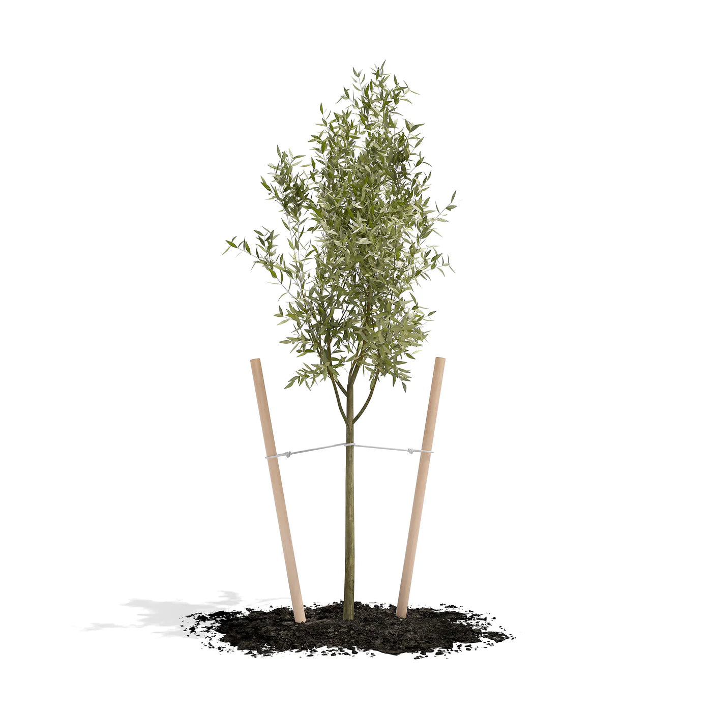 Tree Install Material Package - 2 Lodge Poles, Wire, & Tubing - #32061