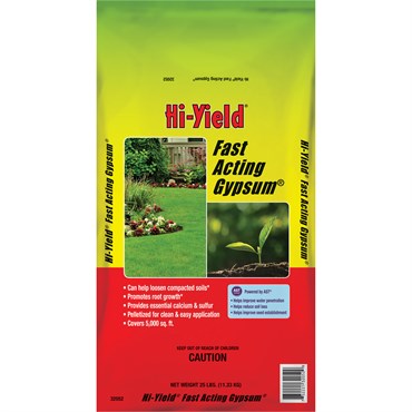 Gypsum Fast Acting - Hi-Yield - 25 Lbs - #25724