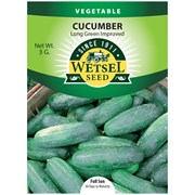 Seeds Cucumber Long Green Improved - 3 Grams - #29581