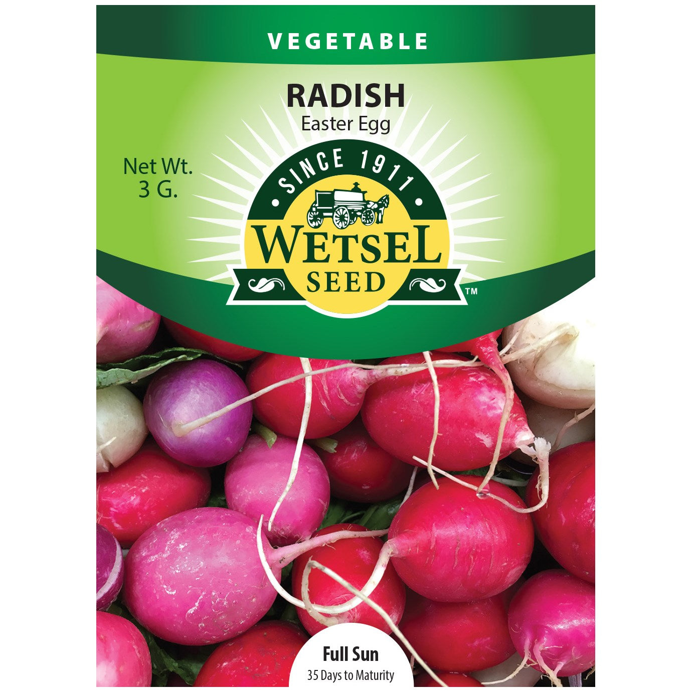 Seeds Radish Easter Egg - 4 Grams - #29215