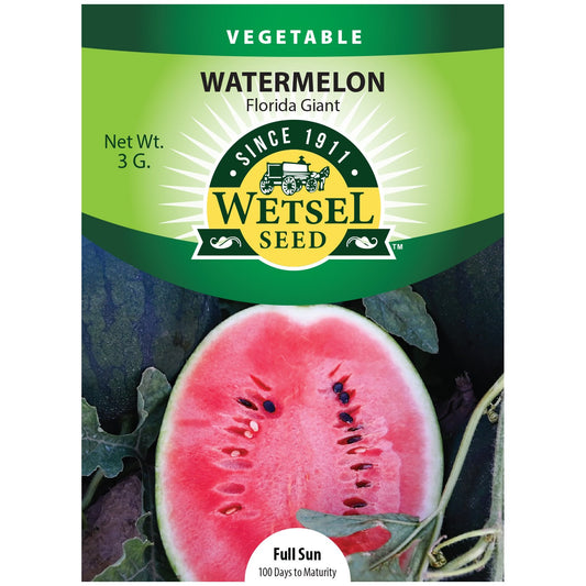 Seeds Watermelon Florida Giant - 3 Grams - #29490