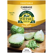Heirloom Seeds Cabbage Golden Acre - Wetsel - 2 G