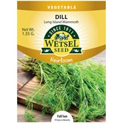 Heirloom Seeds Dill Long Island - 1.35 Grams