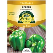 Heirloom Seeds Pepper California Wonder - 900 MG