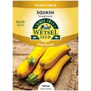 Heirloom Seeds Squash Straightneck - 3.5 Grams