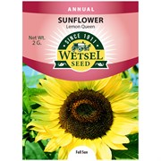 Seeds Sunflower Lemon Queen - 2 G