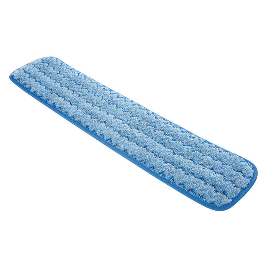 Blue Microfiber Wet Mop Pad - 24" x 5" - #6674