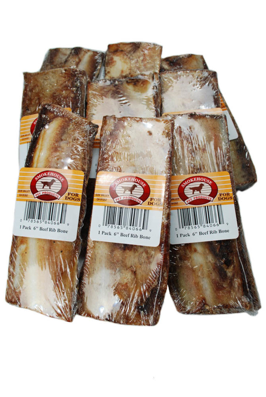 Beef Rib Bone Small Dog Treat - 6" - #26259