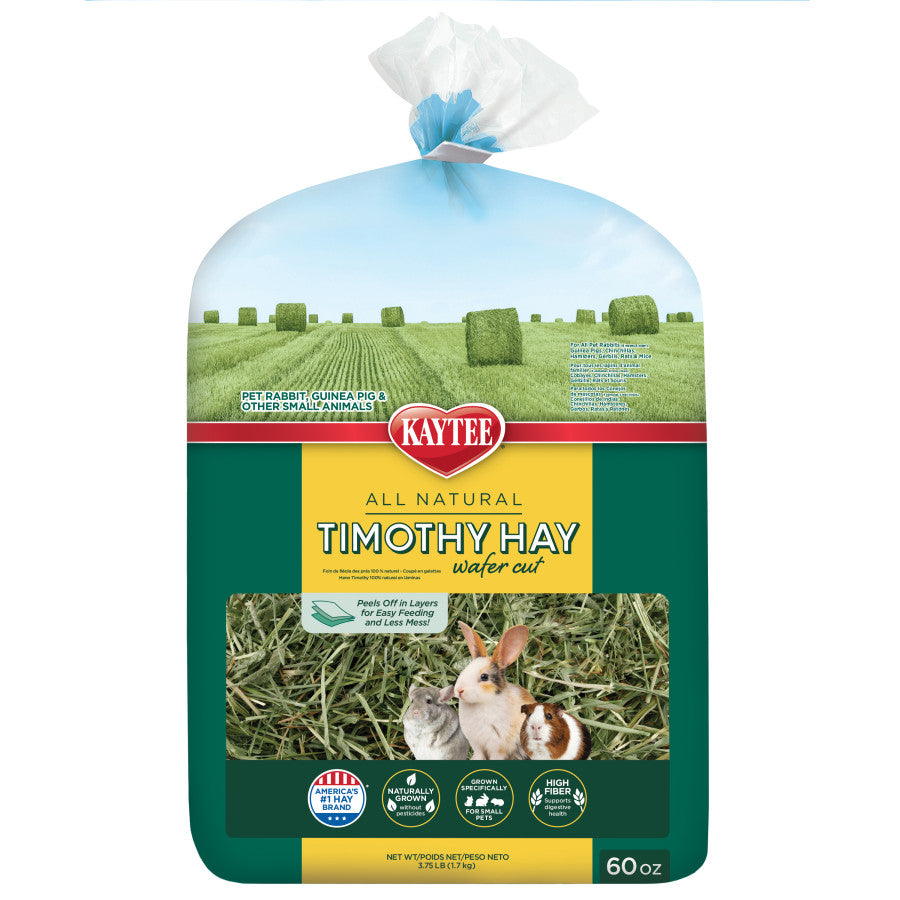 Timothy Hay Wafer Cut - 60 Oz - #26712