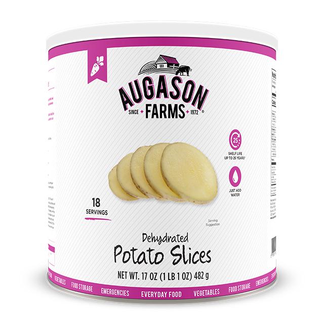 Potato Slices - 17 Oz Can - Augason Farms - #19660