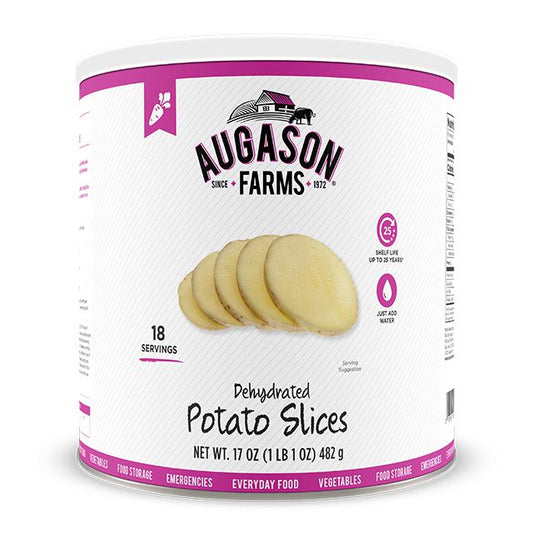Potato Slices - 17 Oz Can - Augason Farms - #19660