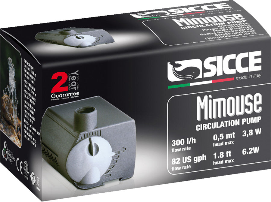 Easy Line Pumps - MI MOUSE - Sicce - 82 GPH - #31373