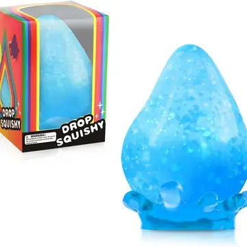 Blue Teardrop Slow Rising Squeeze Toy - #33027