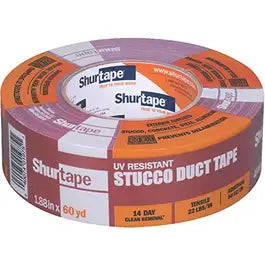 Shurtape Red Poly Stucco Tape - 1.88" x 60 Yards - #13267