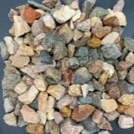 1" Screened 'Apache Brown' Rock - By the Cubic Yard - #30038